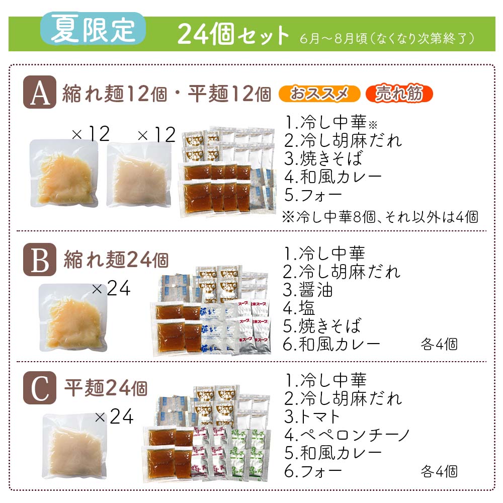 夏限定のセット