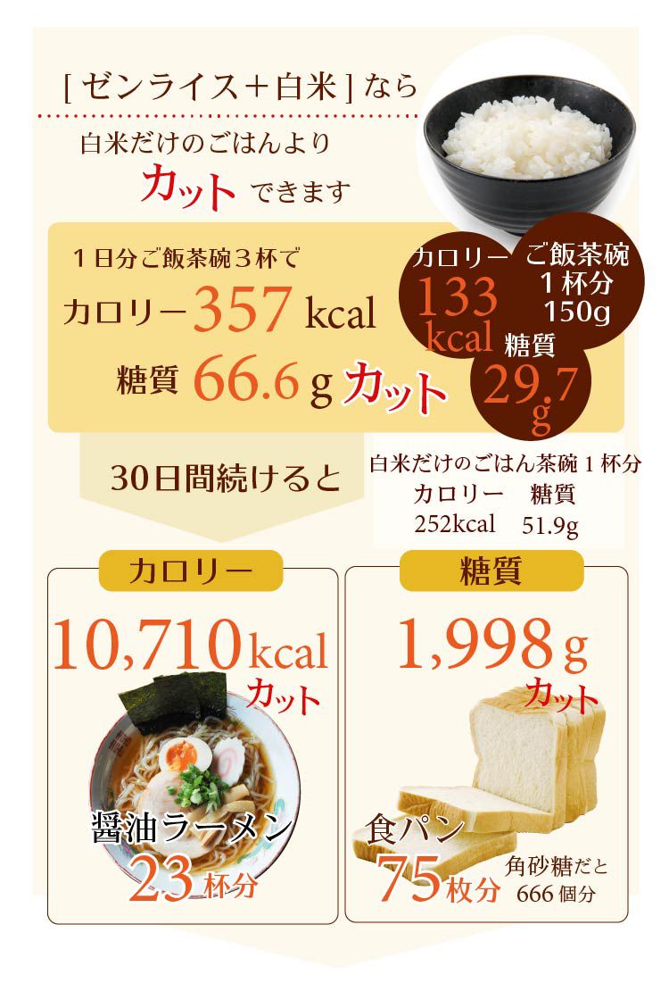 日本初の ゼンライス こんにゃく米 60g✕14個